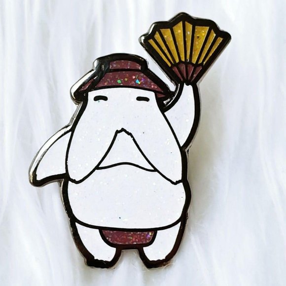 Jewelry - 3/$20 Mr Radish Fan Spirited Away Enamel Pin